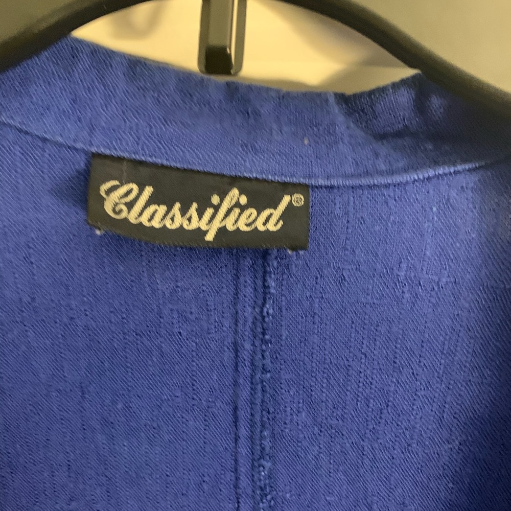 Classified blue jacket - Picture 2 of 2